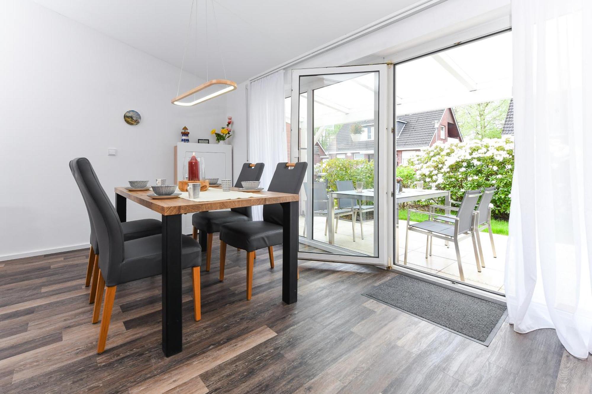 Ferienhaus Krosse Krabbe Bensersiel Buitenkant foto