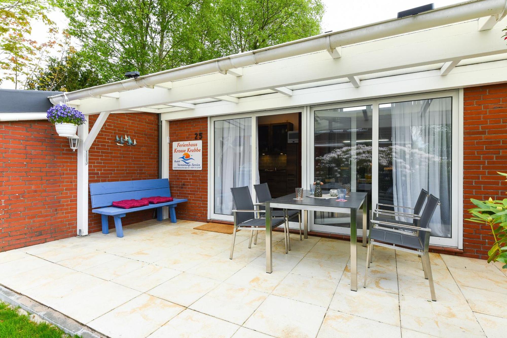 Ferienhaus Krosse Krabbe Bensersiel Buitenkant foto
