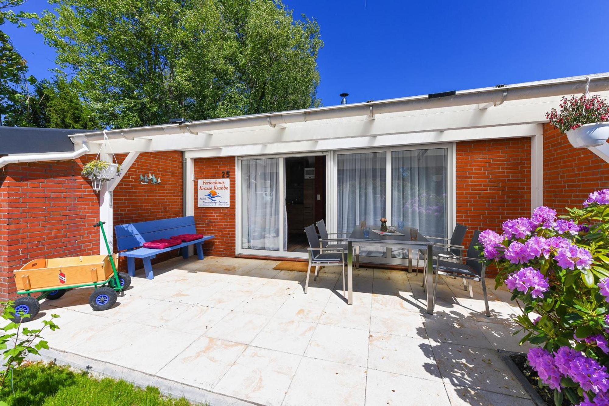 Ferienhaus Krosse Krabbe Bensersiel Buitenkant foto